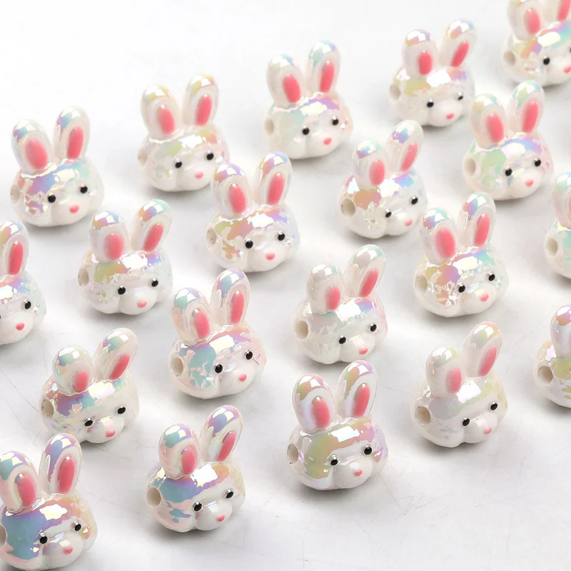 2Pcs White Rabbit A…