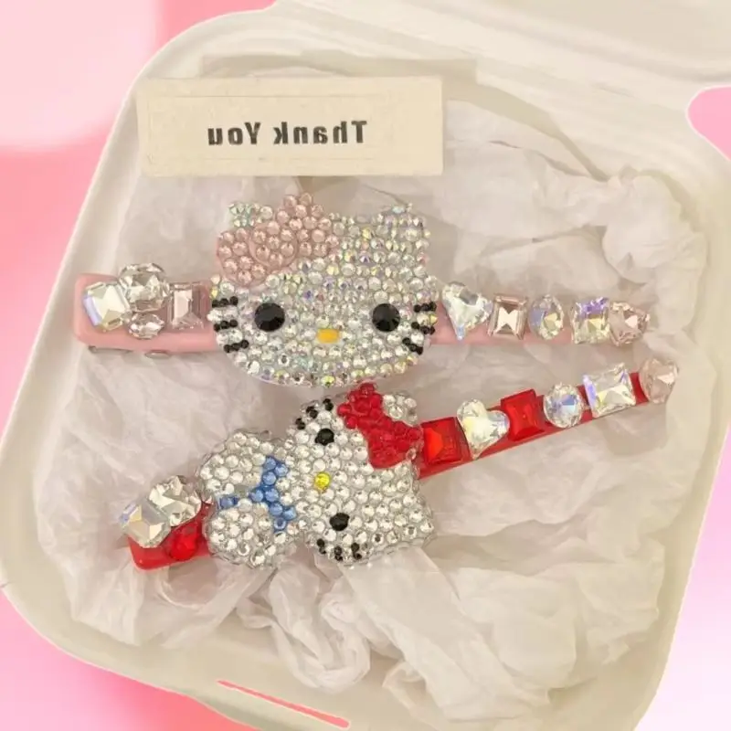 Cute Cartoon Hello Kitty Hair Clips, Exquisite Premium Versatile Alligator Clips, Kawaii Girls' Bang Side Clips, Holiday Gifts