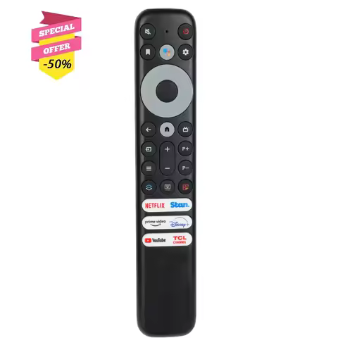 RC902V FAR1 Voice Remote Control For TCL TV C835 LED 4K &amp; C635 QLED 4K &amp; P735 QUHD 4K &amp; X925 LED 8K &amp; C735 QLED 4K Google TV