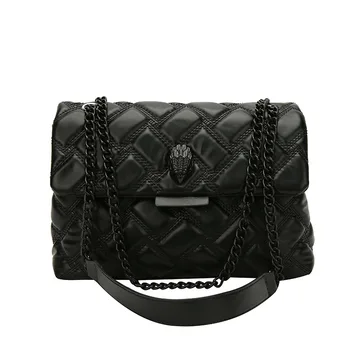Luxe mode dames schoudertas handtassen merk grote capaciteit borduurwerk PU lederen dames draagtas Cross body schoudertas