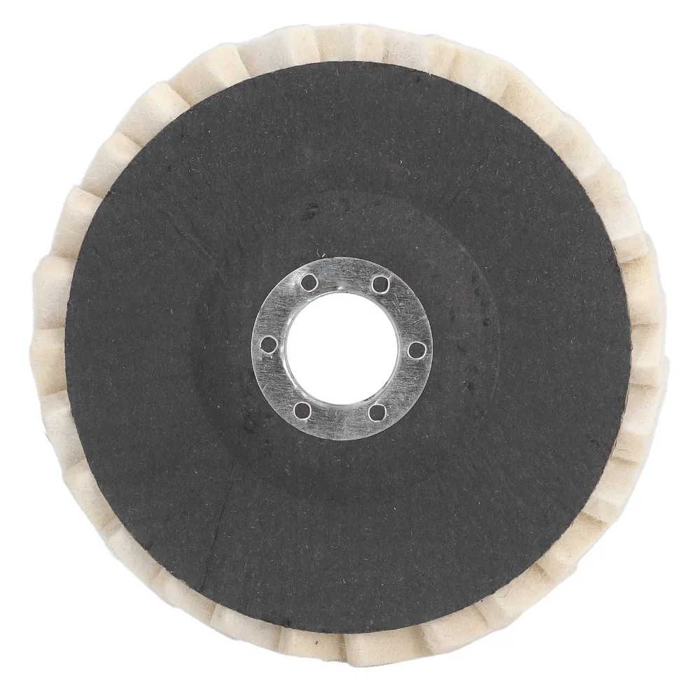 

Набор из 3 шерстяных полировальных кругов (5 дюймов / 4-1/2 дюйма) с фетровым диском 7/8 дюйма для угловой шлифмашины, шерстяной полировальный диск