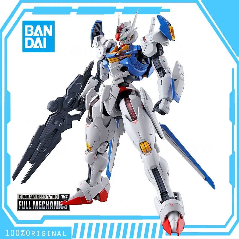 

In Stock BANDAI ANIME FULL MECHANICS FM 1/100 XVX-016 GUNDAM AERIAL Assembly Plastic Model Kit Action Toys Figures Gift