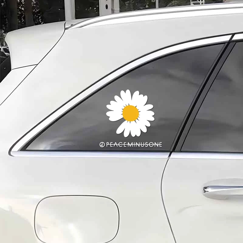 G-Dragon Peaceminusone stickers,flowers decal,creative Colour matching decal high quality sticker for cars trucks &laptop！