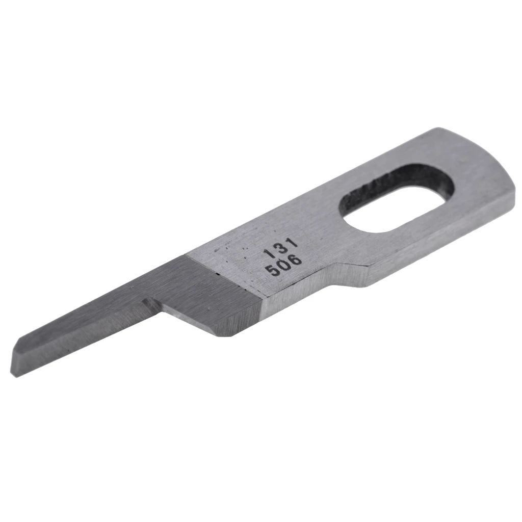 13150602 Cuchilla Superior (Acero de Tungsteno) Marca STRONG.H REGIS para JUKI MO-6700, Repuestos para Máquinas de Coser Industriales