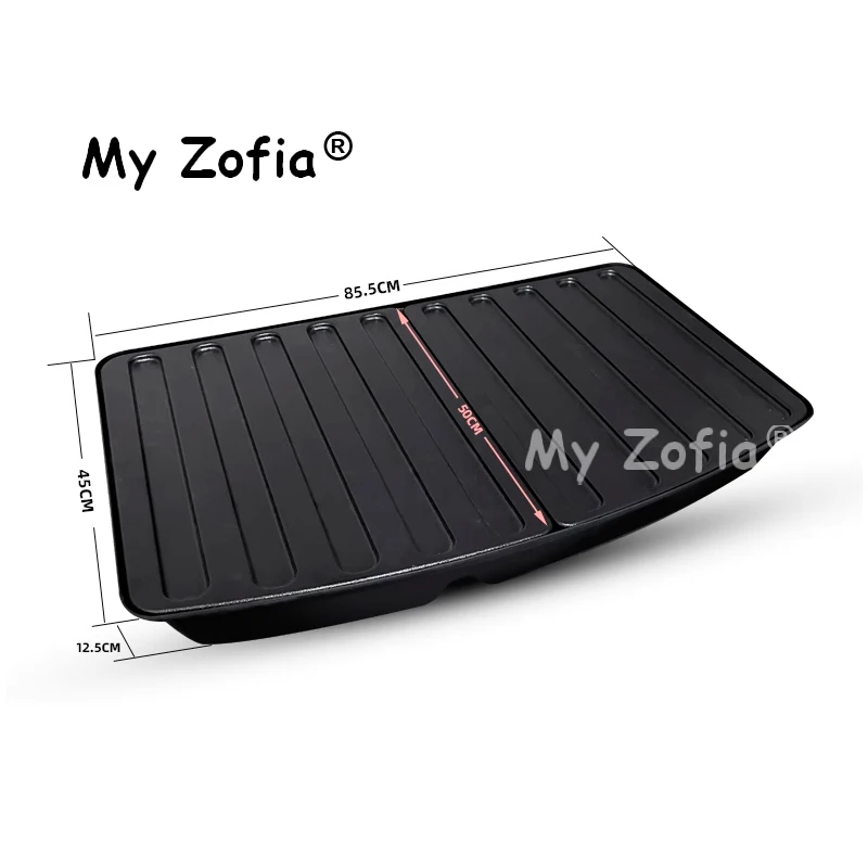 Caixa traseira do tronco do carro para leapmotor t03 2024 2025 2026 painel de bagagem caber caixa armazenamento com tampa caixa armazenamento à prova dwaterproof água acessórios