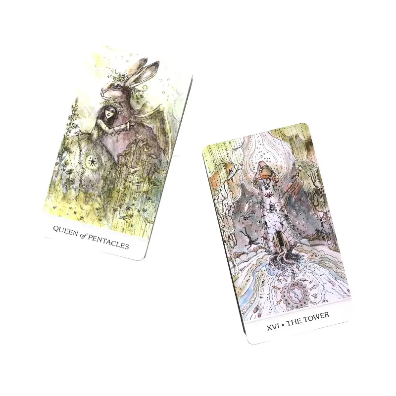 Gran oferta de cartas de oráculo de Tarot Phantasma para entretenimiento, profecía del destino, adivinación, fiesta familiar, baraja de Tarot, guía