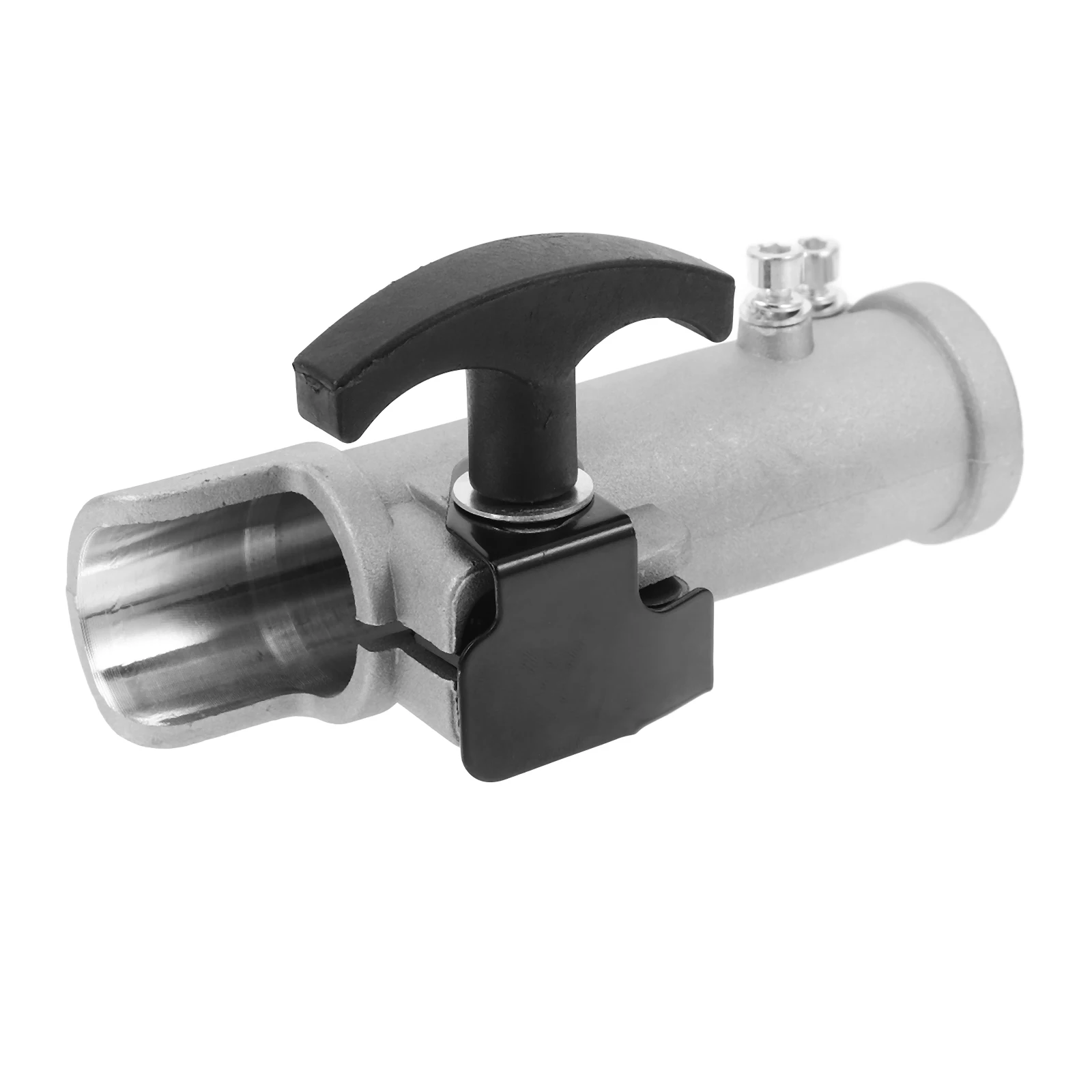Junta de alumínio de 28mm para conector de eixo de aparador, braçadeira de grama, peças de ferramentas de jardim, alta durabilidade, compatibilidade versátil, fácil