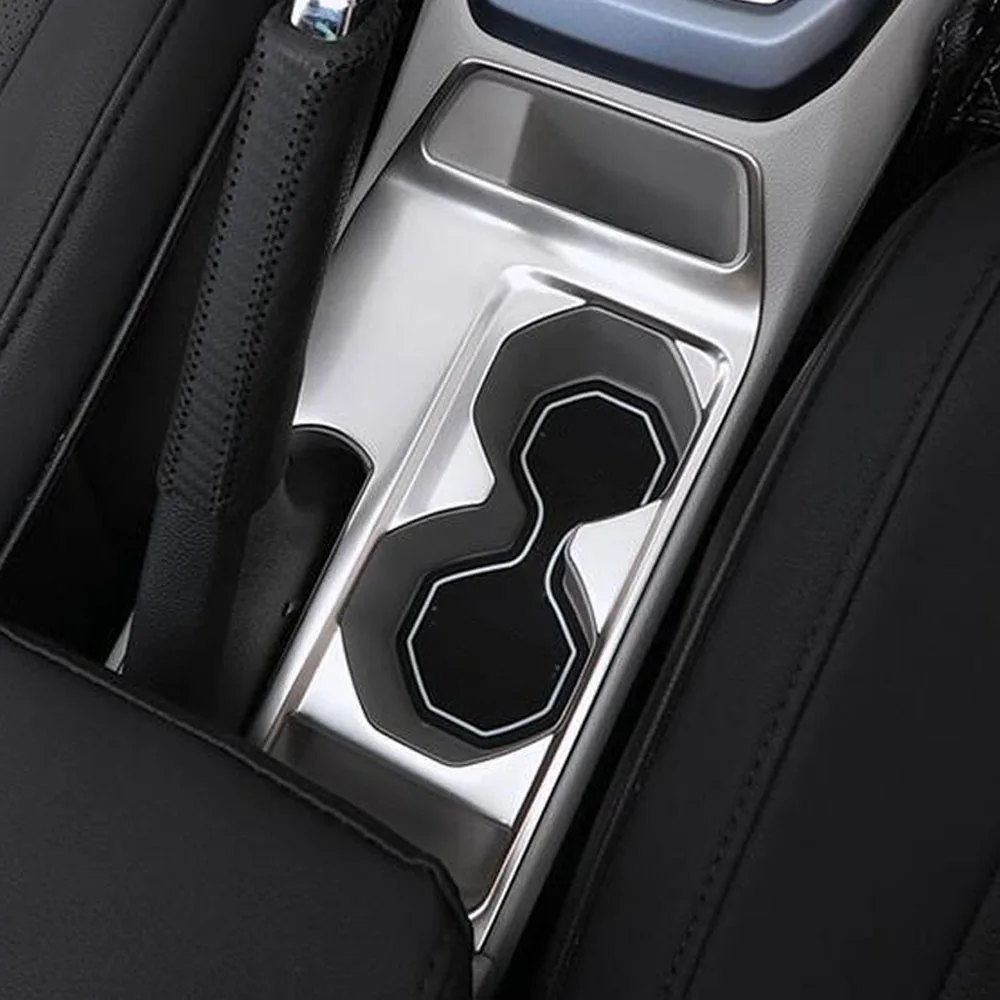 Stainless Steel Door Inner Handle Bowl Frame Air-condition Volume Switch Trim For Volkswagen VW T-cross Tcross 2019 2020-2023
