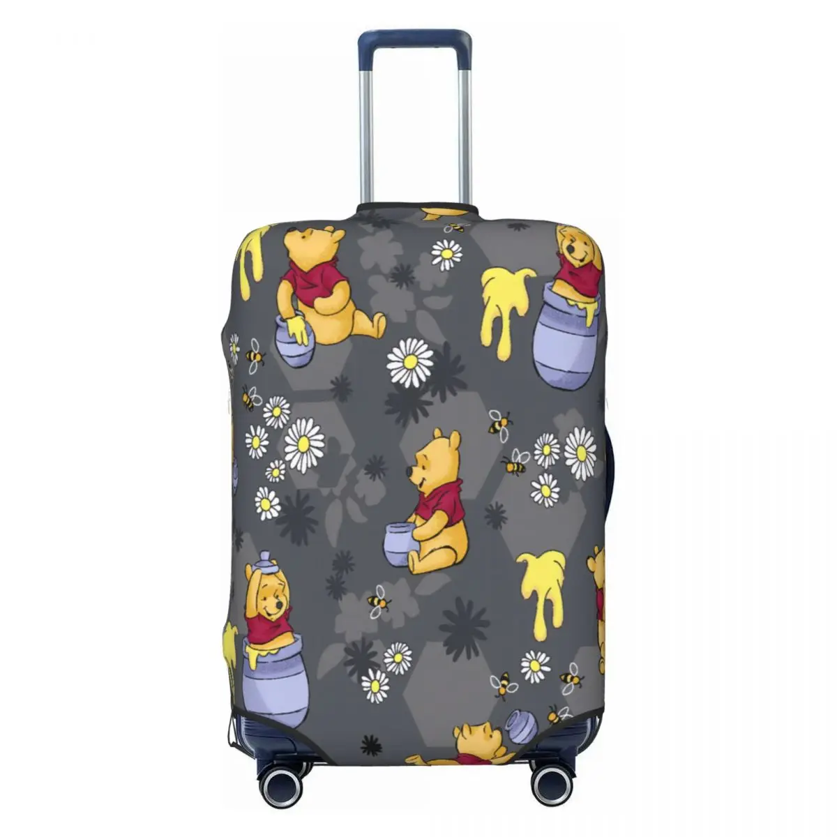 

Fashion Cute Bear Winnie The Pooh Luggage Cover Protector Washable Travel Suitcase Covers