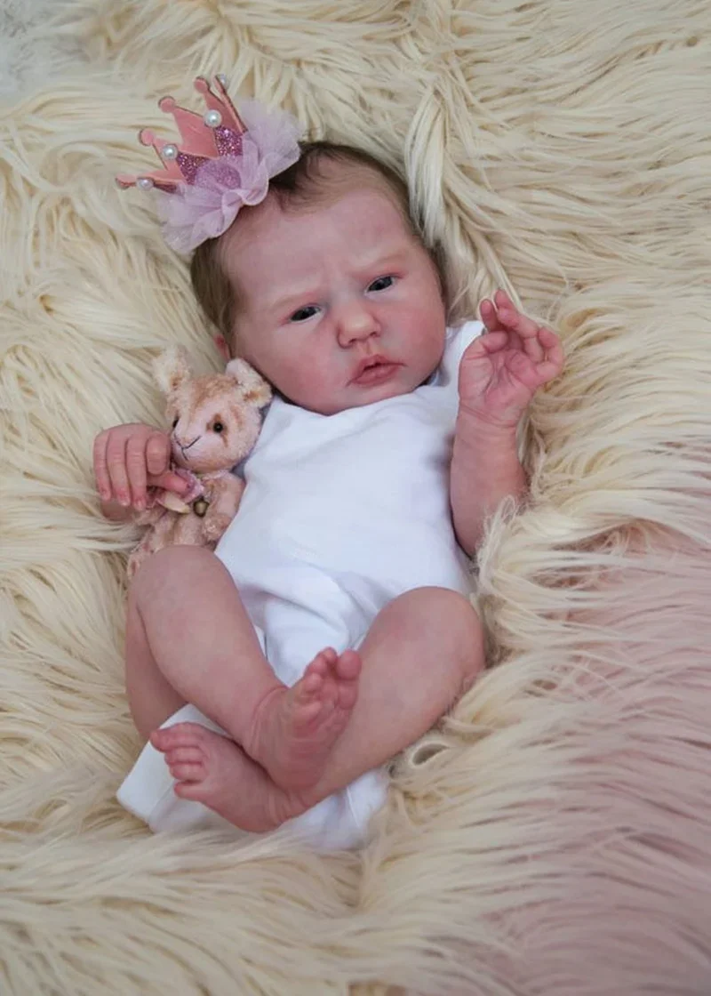 19inch Reborn Doll Kit Ellie-Sue Newborn Baby Size Popular Limited Edition Kit Unfinished Unpainted Doll Parts