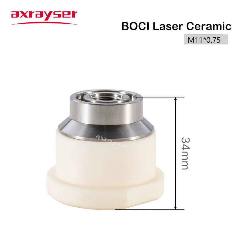 Imagem -02 - Boci Laser Cerâmica Corpo Dia.41 mm M11 Anel de Suporte de Bico para Cabeça de Corte de Fibra de Alta Potência Blt420 Blt641