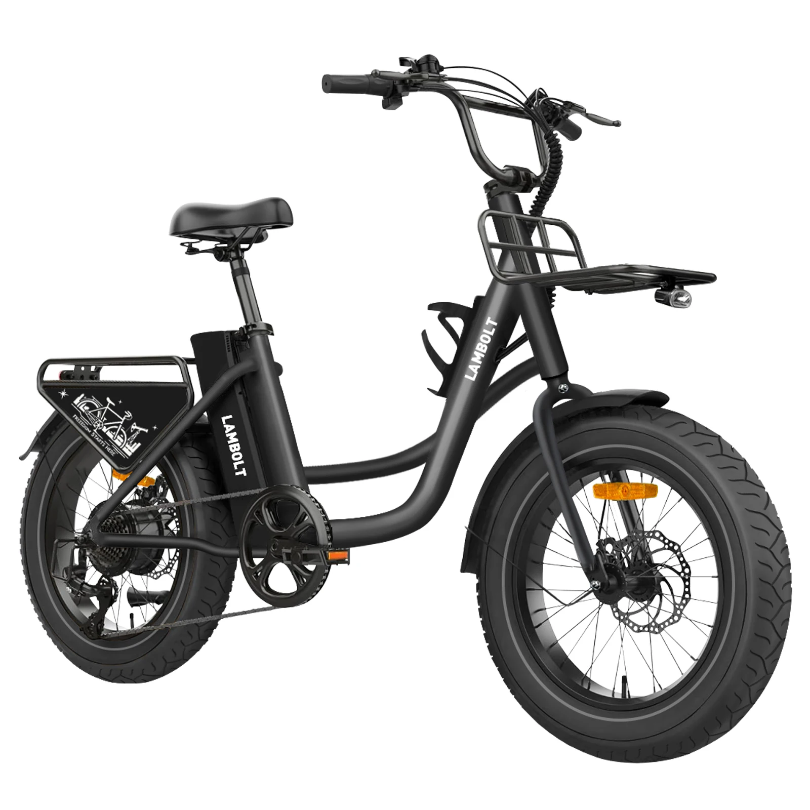 

500W electric bicycle, top speed 32 mph, 48V 13Ah LG battery, range 60 km, full suspension.