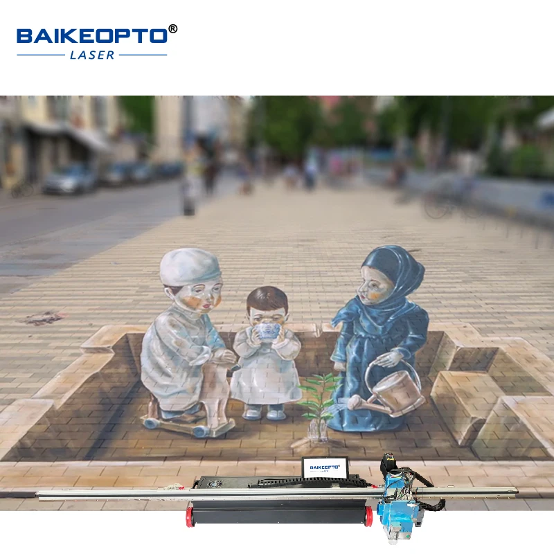

BK-GW64F Industrial AI Inkjet ground Printer - High-Speed Digital Printing for Custom Murals & Advertising