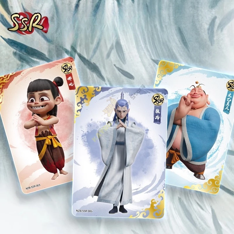 KAYOU Oryginalne Karty Ne Zha 2 Anime Film i Gra Kolekcjonerskie Karty Lingyanbao Zabawki dla Dzieci Okolice Kreskówki Prezent Oryginalne Pudełko