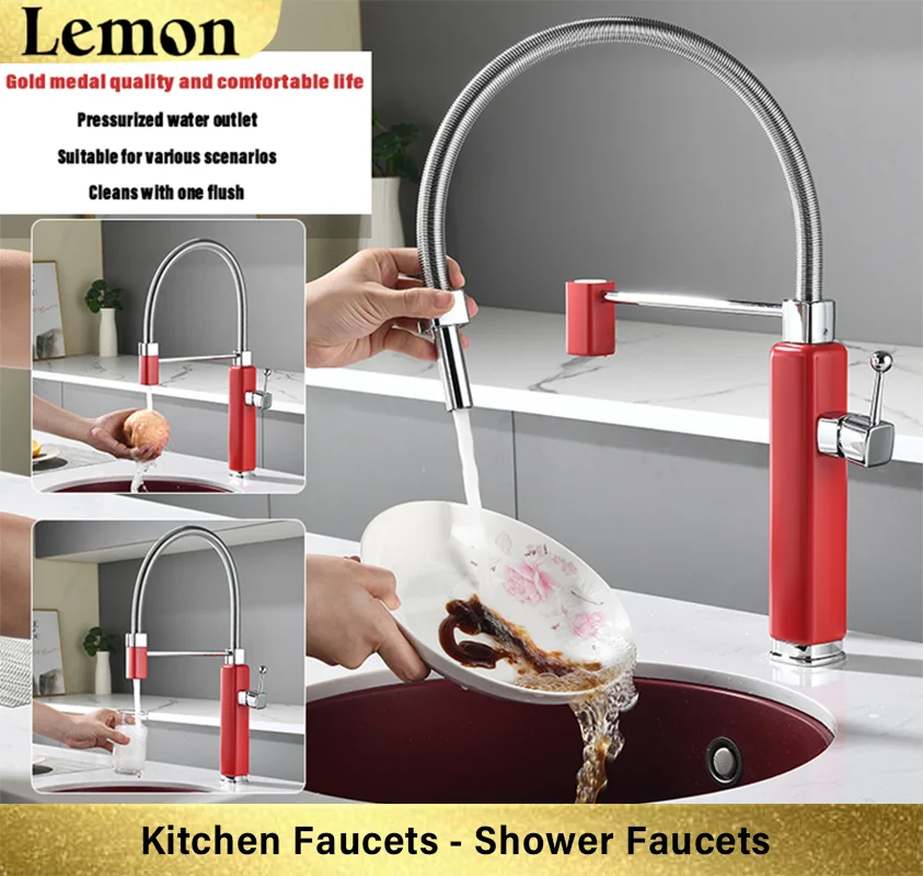 

Kitchen Bathroom Hot and Cold Faucets Crane Sensor Kitchen Faucets Sink Faucets Swivel Touch Faucets Countertop Mounted Faucets