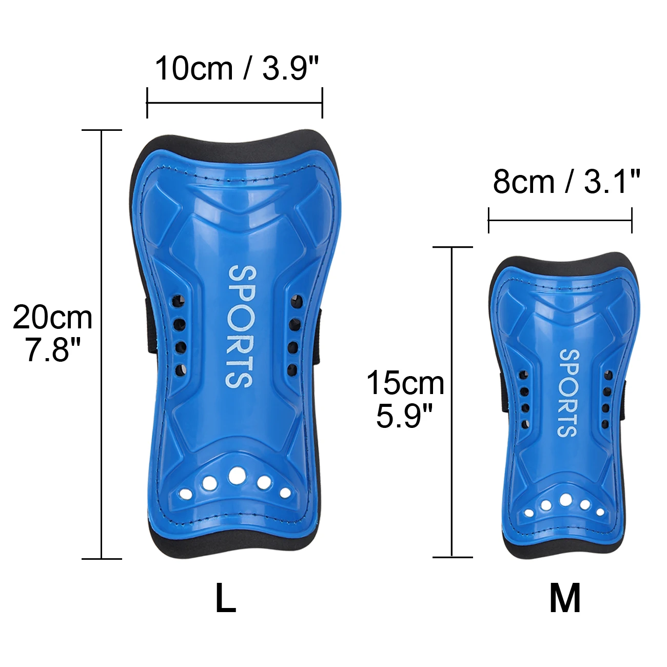 1 Pair Safety Protective Pads Knee Leg Protection Gear Shinguards Sleeves Sports protective gear soccer strap shin guards