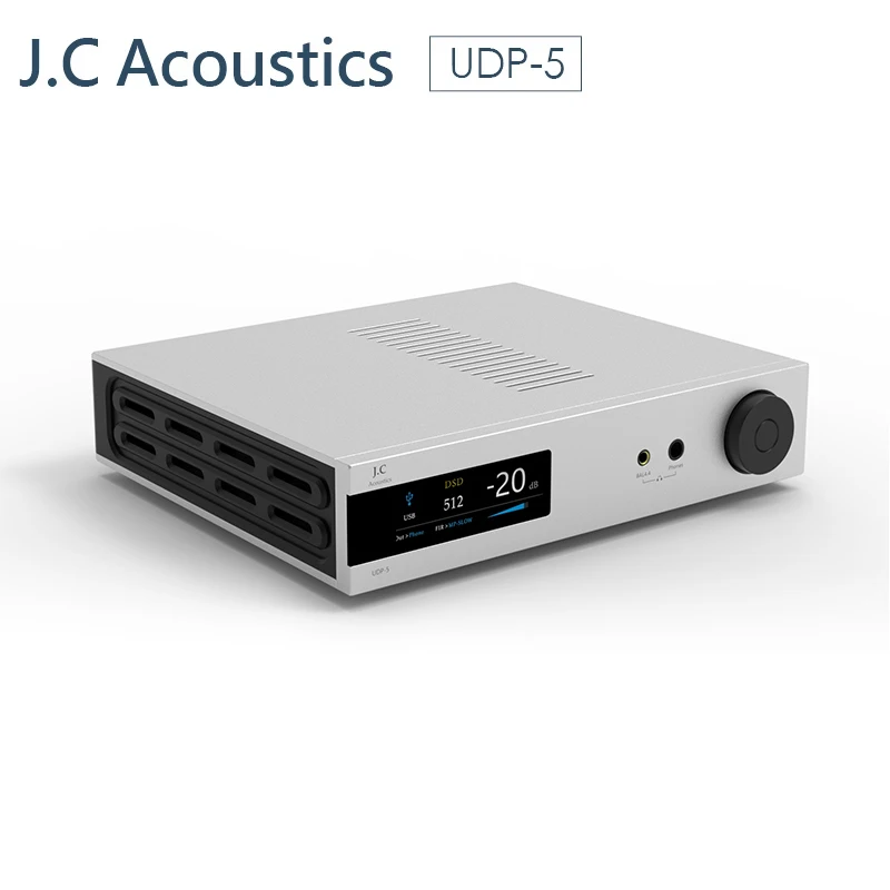 

J.C Acoustics UDP-5 Dual ES9039Q2M Desktop DAC & Headphone Amplifier