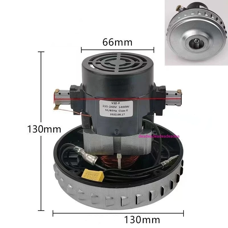 

220V 1400W Universal Vacuum Cleaner Motor 130mm Diameter for Jarrow Vacuum replacement Copper Wire Motor