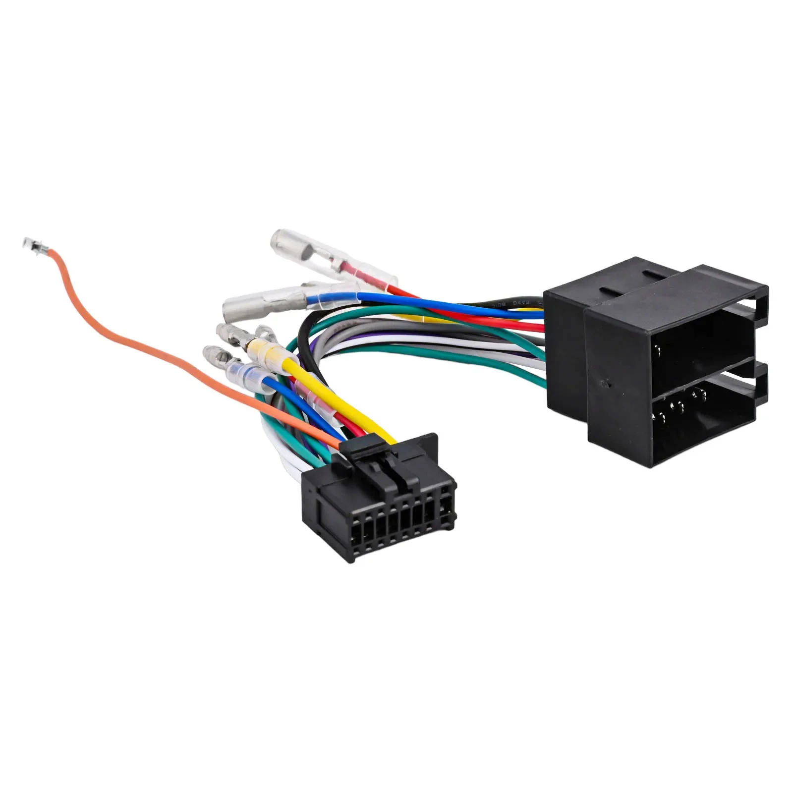 Car Radio Installation 185mm 7.28 Length Car Radio Wiring Harness Non-destructive Transfer Perfect Fit Quick Mating