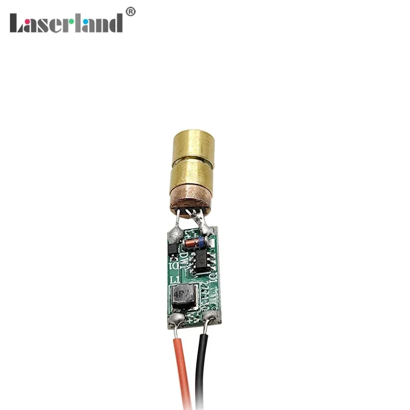 0611 Small Volume 515nm Green Dot Laser Generator Module 5mW 5V