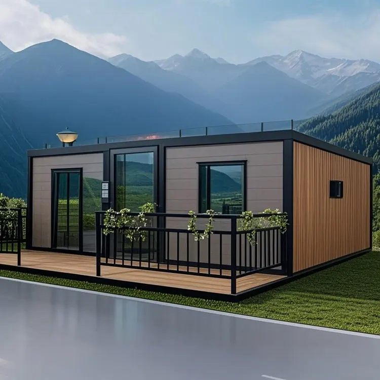 40ft Luxury Expandable Container House Prefab Modular Homes Villa 3 Bedroom Living Room Granny Flat Insulated Cold Resistant