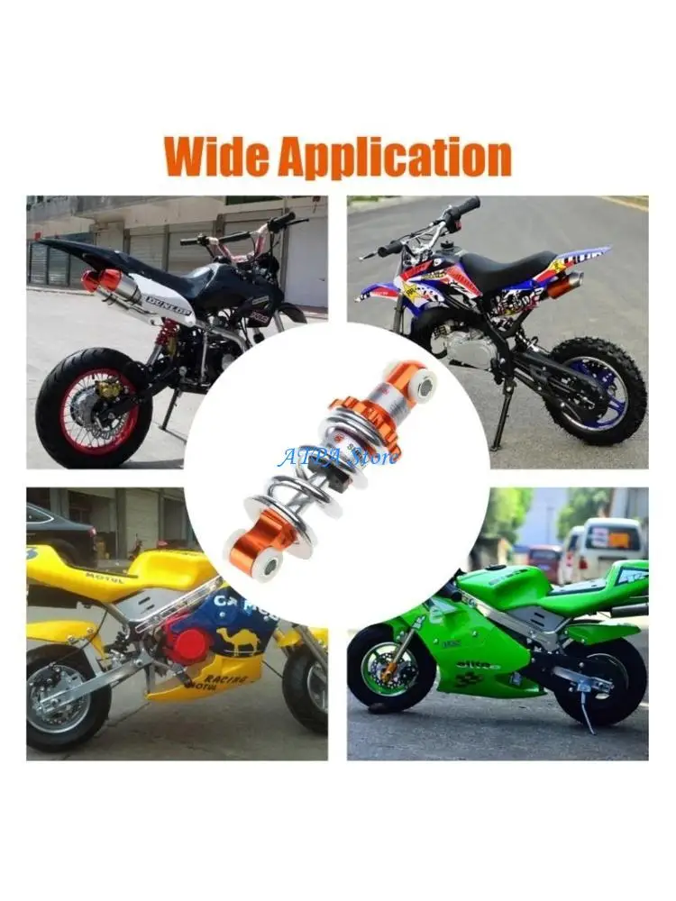 

U13C 125mm Motorcycles Shock Absorbers Metal Shock Damper with High Load Capacity Reduce Bumps & Vibrations on Any Terrains