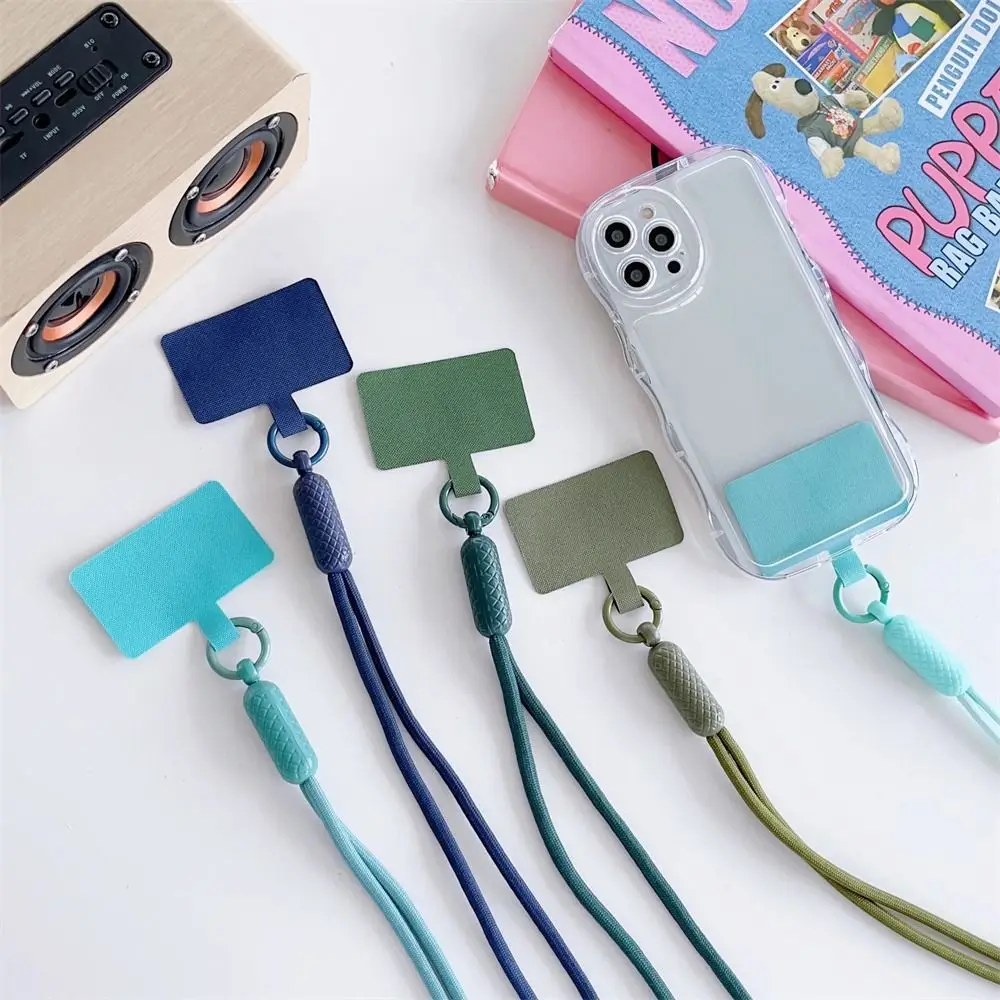 Adjustable Mobile Phone Lanyard Cross-body Neck Straps Phone Chain Colorful Anti-drop Cellphone Strap Phone Case