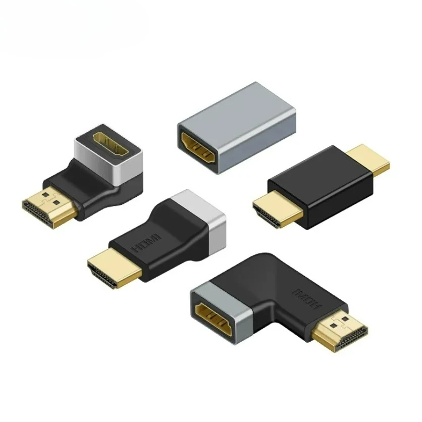 4K 60HZ Mini Micro Hdmi To Hdmi Adapter Converter For Laptop Graphics Card Camera TV Monitor HD Adapter Audio Video Transmissio