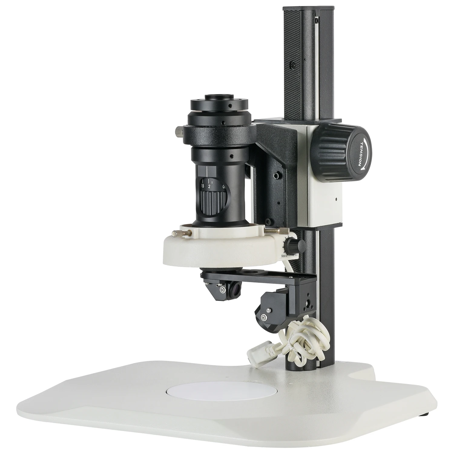 KOPPACE 20X-150X 3D Industrial Microscope 2D/3D Freely Switch Continuous Zoom Lens 360 ° Rotating With Microscope Bracket