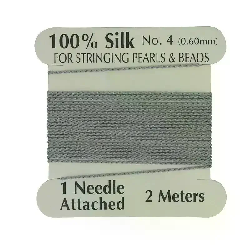 #4 0.6mm*2meters Multicolor Silk Thread For Women DIY Jewelry Making And Beading Accessories