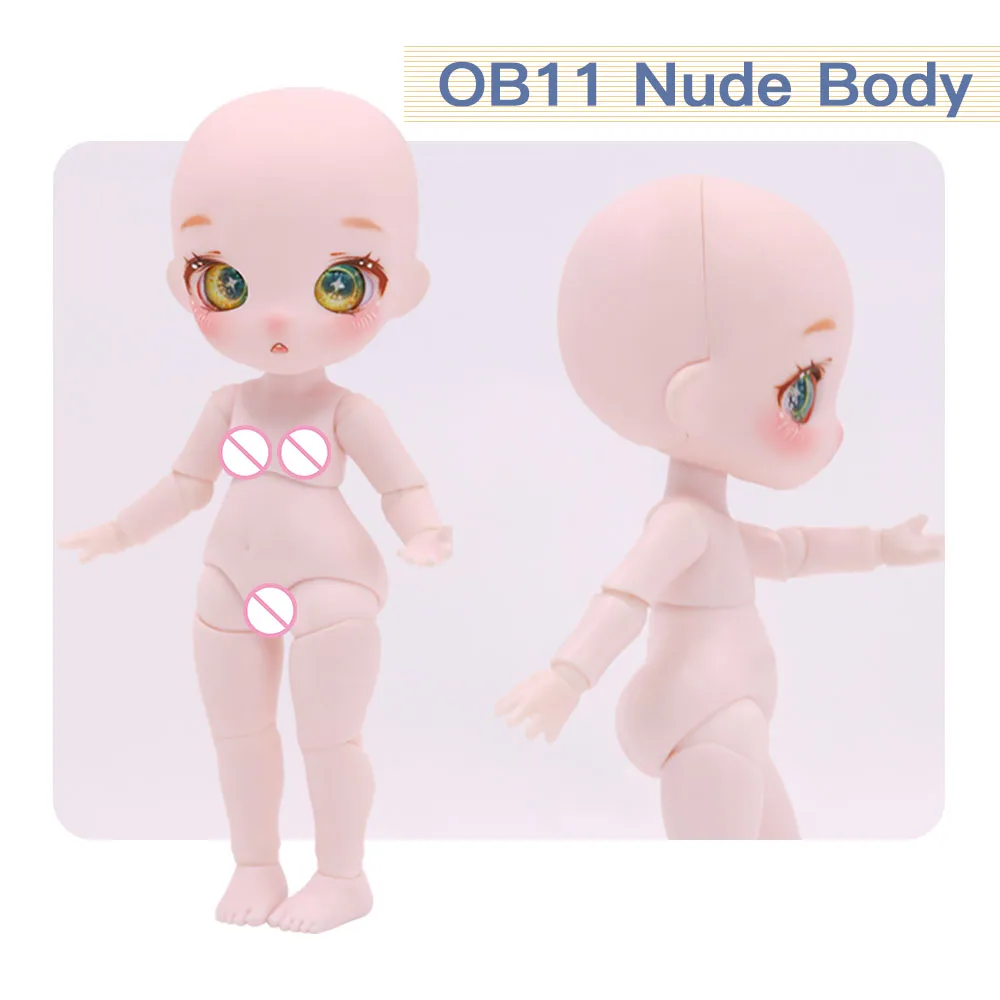 

Dream Fairy OB11 MAYTREE Doll accessories nude body, eyes, hands, bracket gift for girl and boy