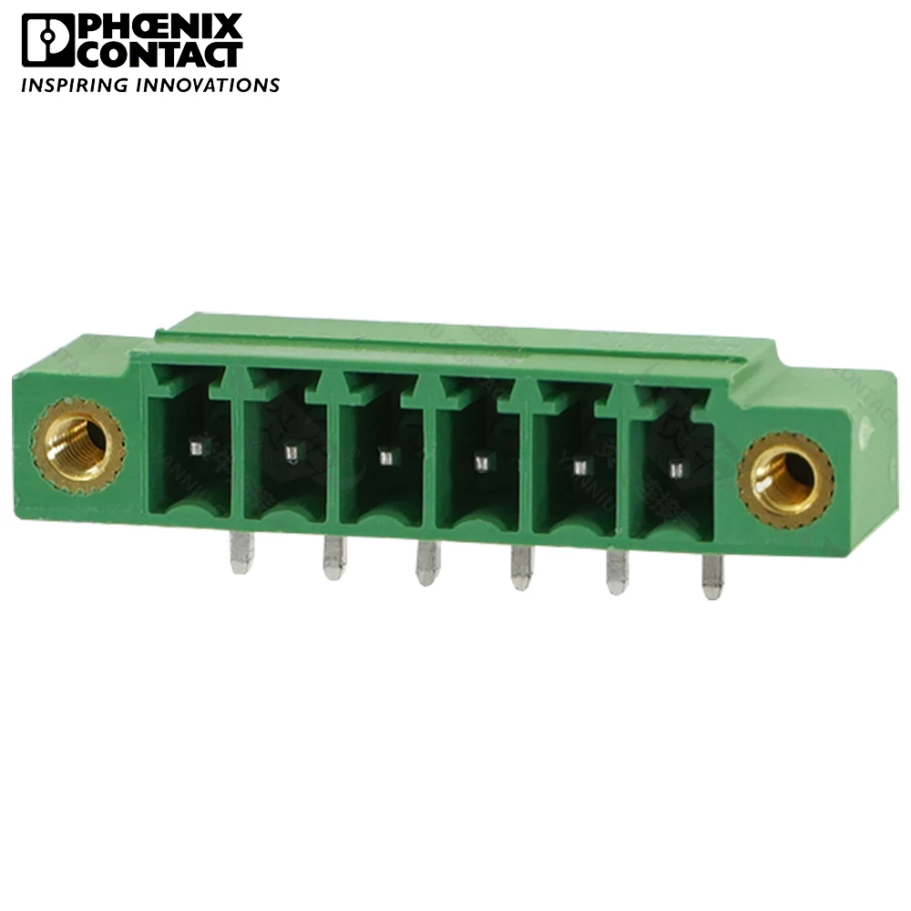 

1Pcs 3.81mm Original Genuine Phoenix Contact Connector PCB Pluggable PLUG-IN Terminal Block 6 Pin MC 1.5 GF 3.81 1827907 8A 160V