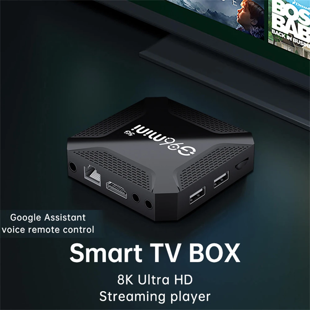 G96 mini 5g tv box android 13,0 rockchip rk3528 64bit Cortex-A53 unterstützung 8k video dual wifi bt 5,0 ram 32g 64g medien set top box