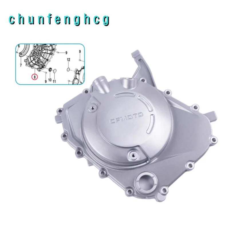 Right Side Cover Clutch Cover for Cfmoto 675sr-r Cf650-10