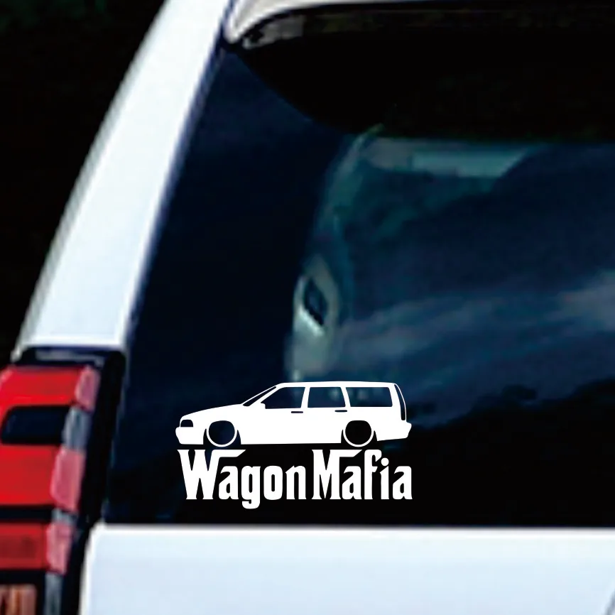 Three Ratels TZ-416 10*18.6cm WAGON MAFIA For Vw Volkswagen Passat Car Stickers And Decals Auto Car Sticker