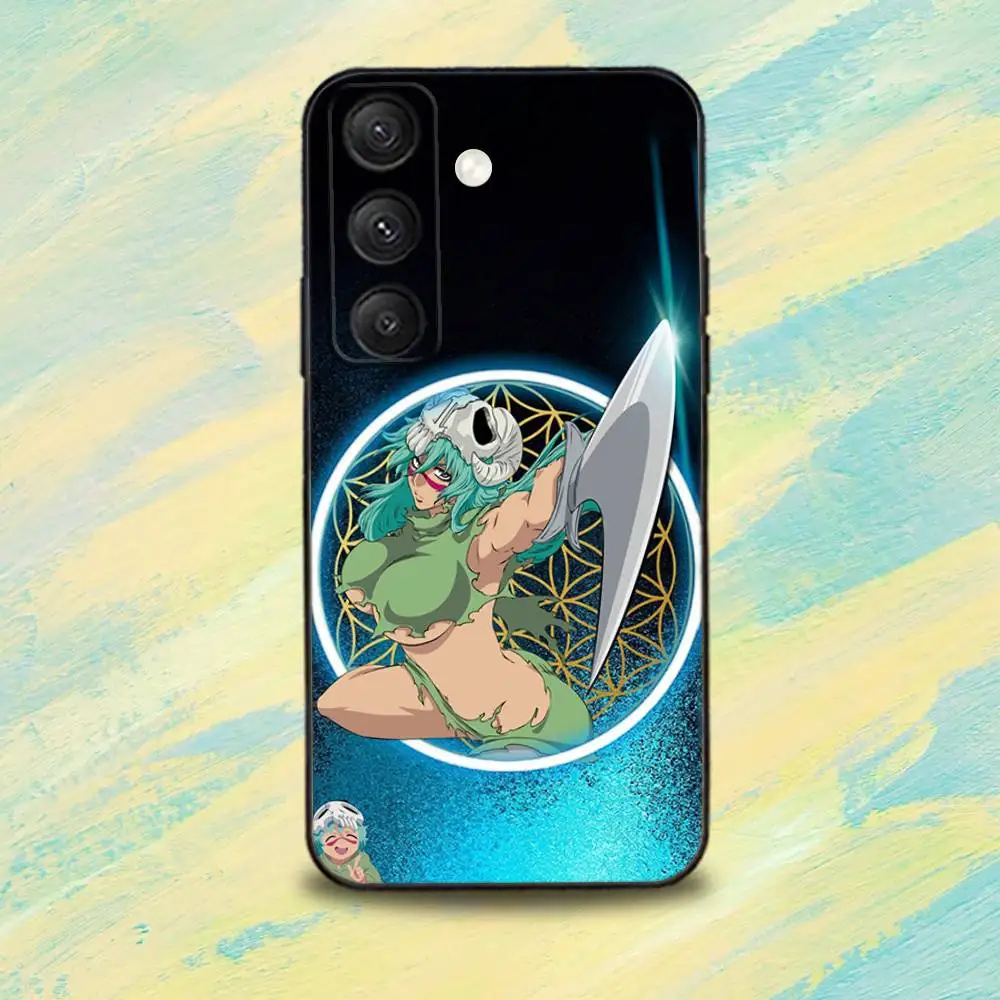 Чехол для телефона B-Bleach N-NellielS для Samsung S25, S24, S10, S22, S21, S20, S23, Ultra, Plus, Lite, FE, мягкий силиконовый черный чехол