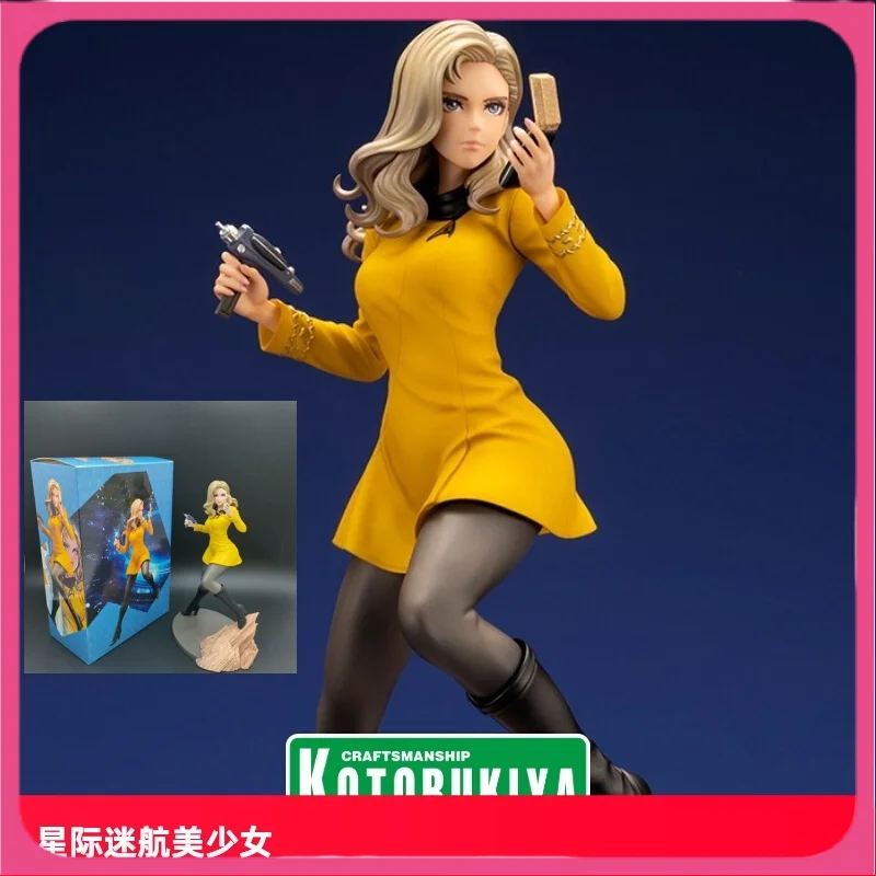 

New Kotobukiya Movie Bishoujo Spock Action Figure Command Officer Model Doll Desktop Collection Decoration Girl Gift