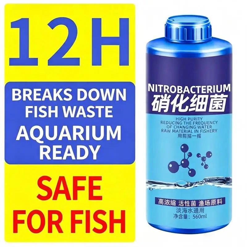 Methylene Blue Liquid Nitrifying Bacteria Stabilizer Purifier water clarifier Freshwater Aquarium Fish Tank new Fish Quarantine