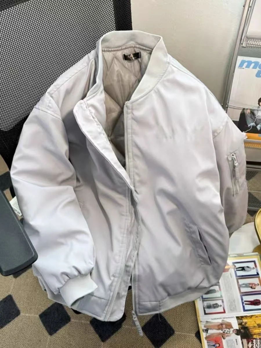 Thiened American Vibe Ricamo Coppia Capispalla Pilota Jaet Trendy Baseball orm Uomo Donna Sle Abbigliamento casual