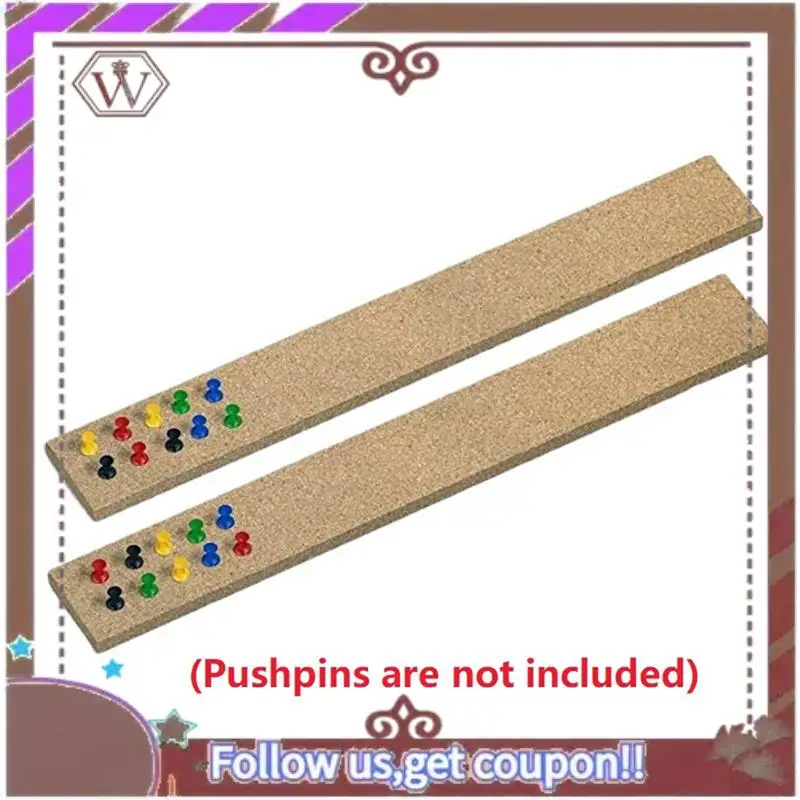 ABBG-5 шт. полоски пробковой доски самоклеящаяся длинная пробковая доска для настенного стола, дома, класса, офиса, для пасты, заметок, фотографий, расписание