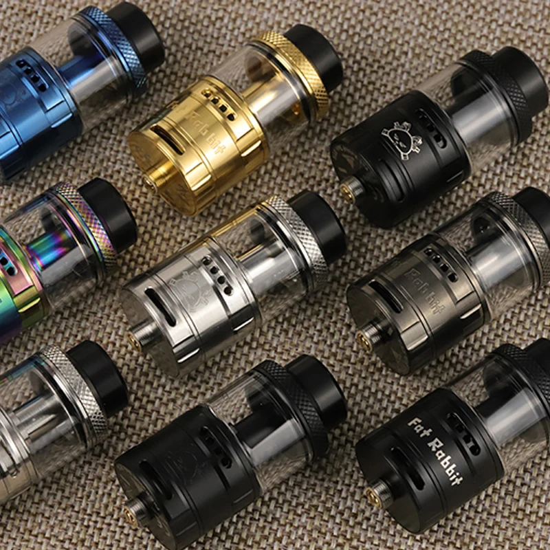 เครื่องฉีดน้ำบุหรี่อิเล็กทรอนิกส์แบบขดลวดเดี่ยวเฮลเวป810กระต่ายอ้วนเฮลวาปแบบดั้งเดิมความจุ4.5มล.