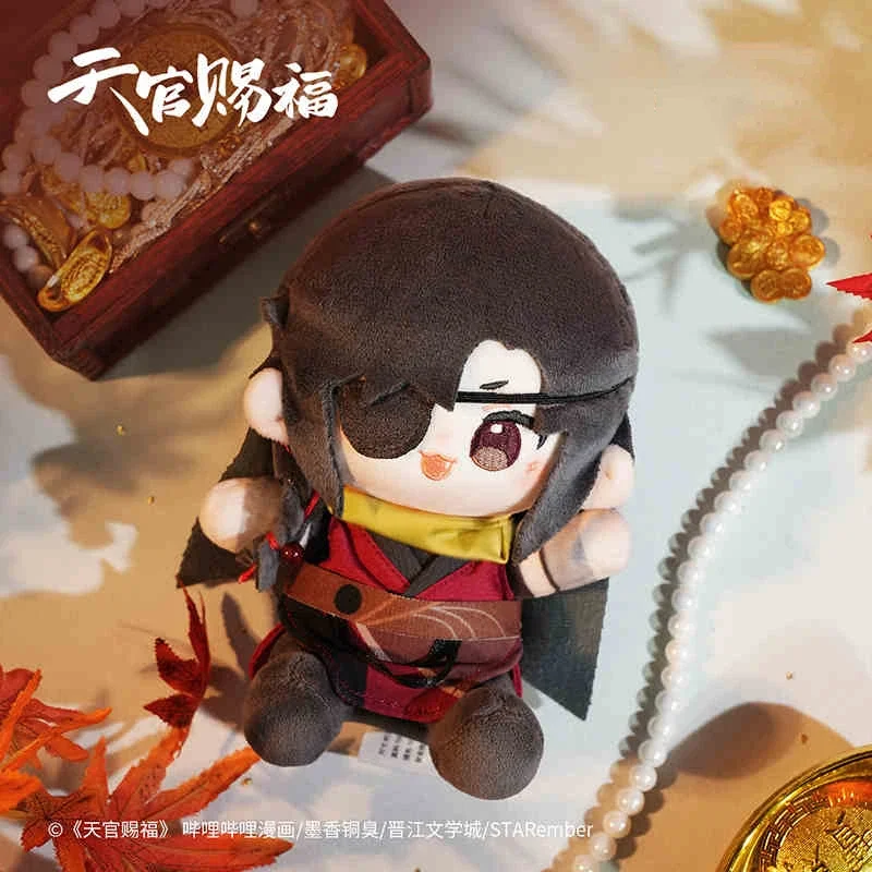 15ซม.Tiaan Guan Ci Fu Xie Lian Hua Chengตุ๊กตาPlushตุ๊กตาของเล่นPlushie TGCF Bright Moon Loulanสวรรค์อย่างเป็นทางการ's Blessingรูป