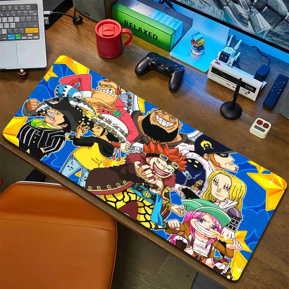 Mouse Pad Gaming Laptops O-One Piece Keyboard Mat Deskmat Pc Accessories Desk Protector Mousepad Gamer Mats Anime Mause Pads