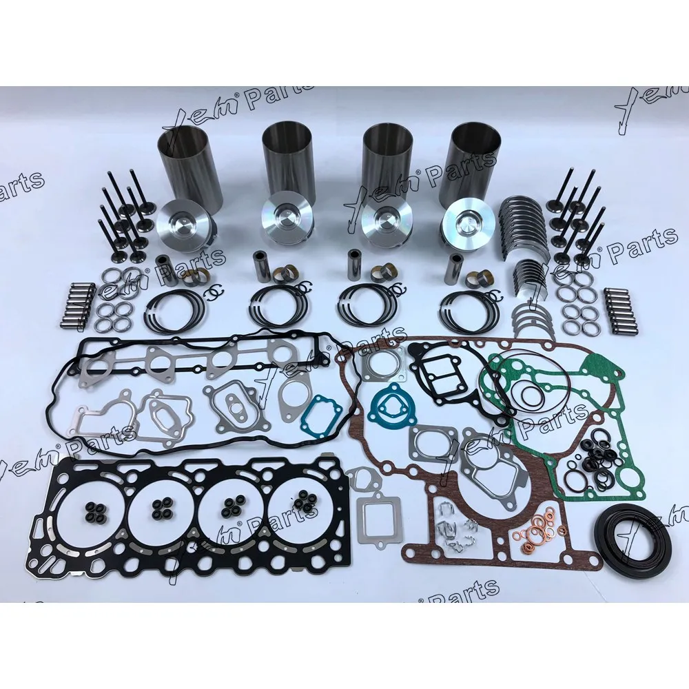 For Kubota V3307 Overhaul Kit With Valves Eninge Parts