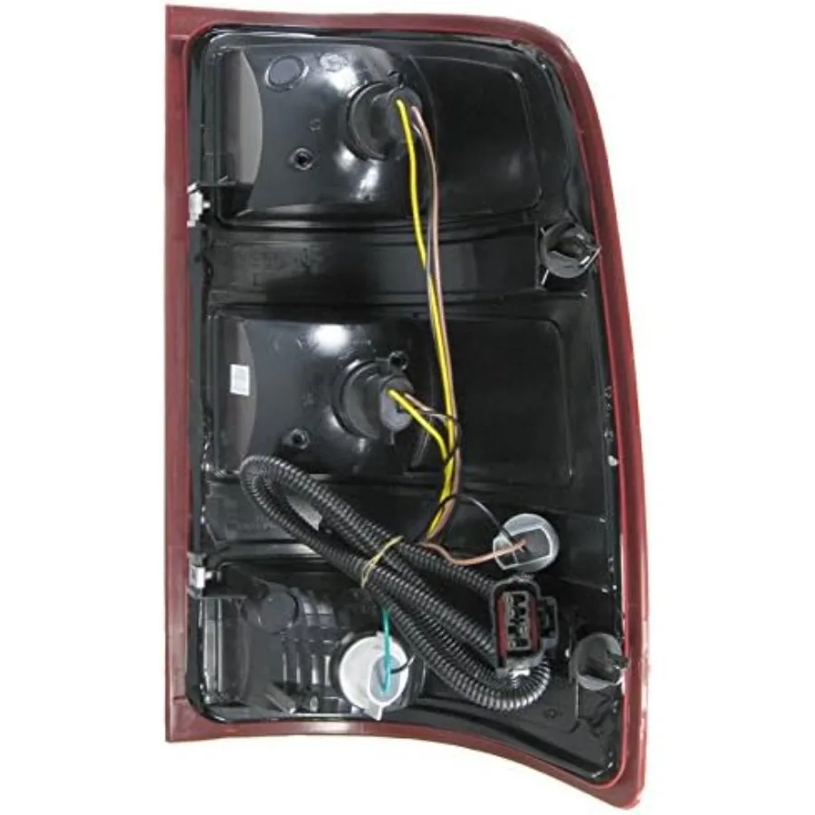 مجموعة إضاءة خلفية جانبية للركاب مكونة من قطعتين متوافقة مع 20042013 جي إم سي سي سييرا 1500 مع سرير أسطول 20072014 سيير