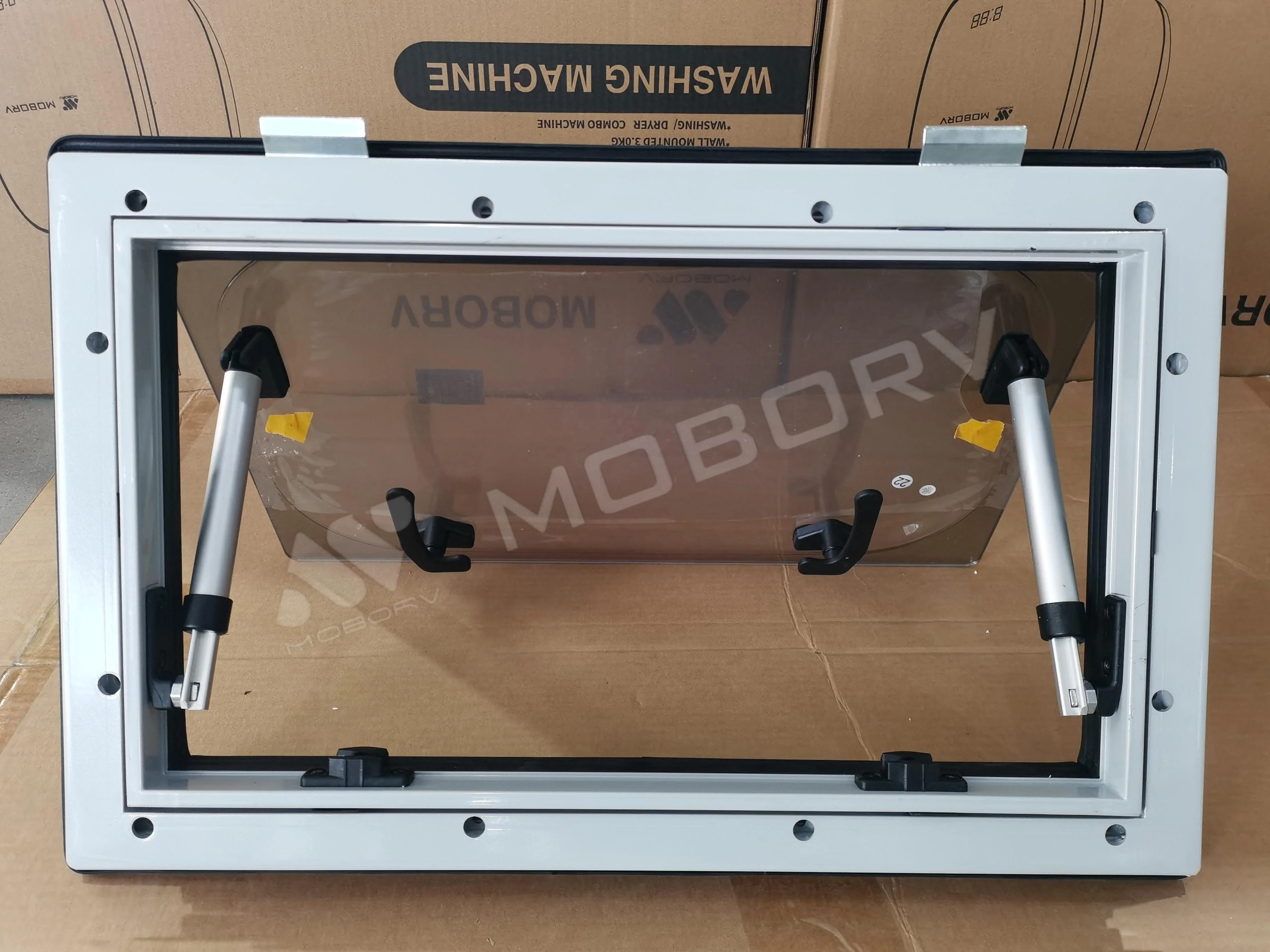 RV High Quality Double Layer UV-resistant Acrylic RV Window Insect Net Blind Custom Size for Car Caravan Application