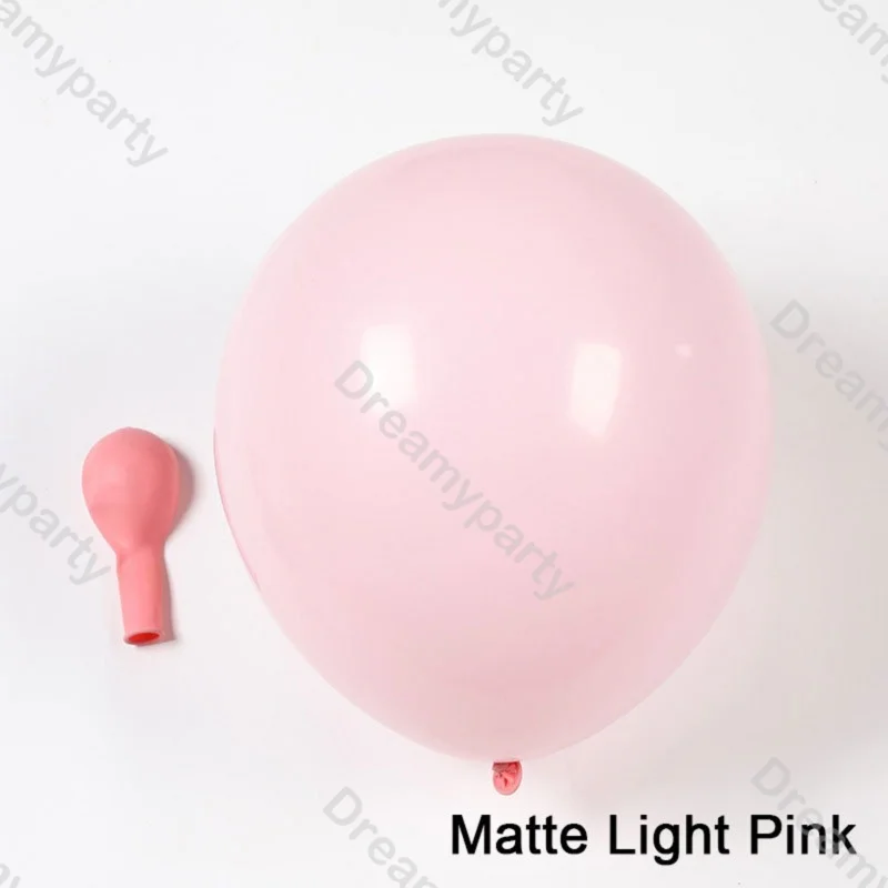 5/10/12/18in Matte Hot Baby Pink Balloons Boho Globos Girl Birthday Shower Gender Reveal Balloons Anniversary Wedding Decoration