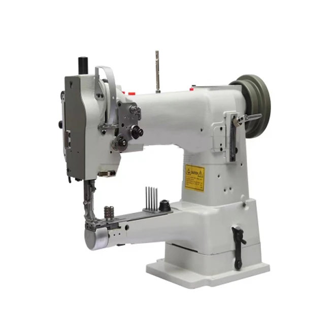 QK-335 Single Needle Combined Feeding Cylinder Bed Type Hemming Sewing Machine with Large Hook