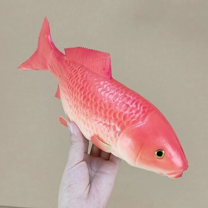 Pu fałszywy karp owoce morza imitacja jedzenia Model ryby zabawki dla dzieci Model dekoracja kuchni rekwizyty materiały dydaktyczne pomoce nauczycielskie 2021