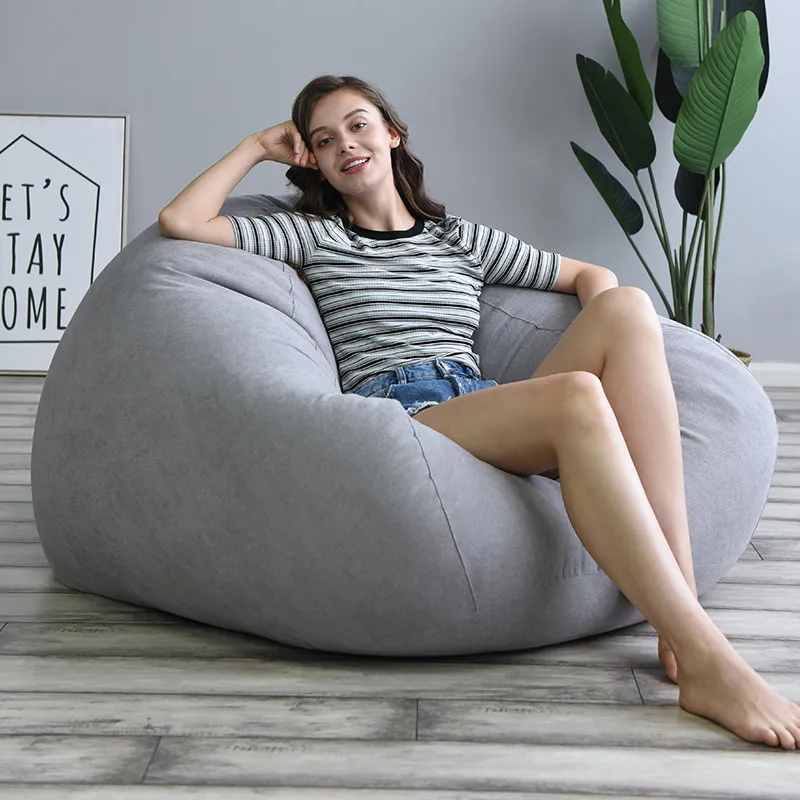 

Vintage Moving Bean Bag Sofas Sleeping Stuffed Frameless Lounge Bean Bag Sofas Cute Garden Puffs De Quarto Rattan Furniture